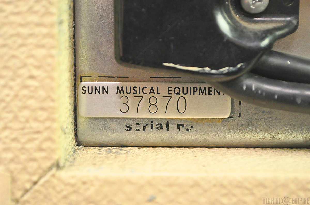 EDDIE VAN HALEN’s SUNN O))) Model T SN: 37870 for sale on eBay