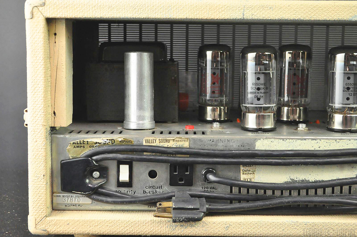 EDDIE VAN HALEN’s SUNN O))) Model T SN: 37870 for sale on eBay