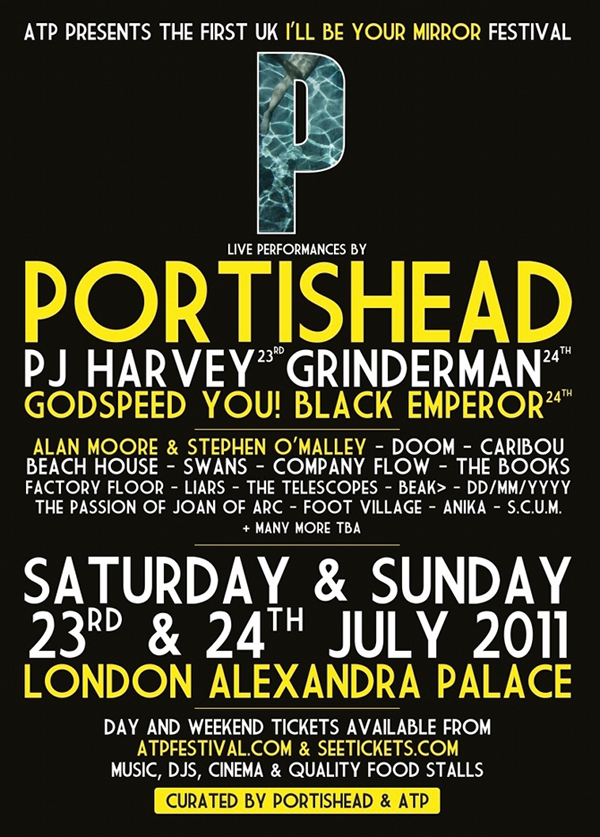 Alan Moore & Stephen O'Malley @ ATP "I'LL BE YOUR MIRROR" @ Alexandra Palace, London