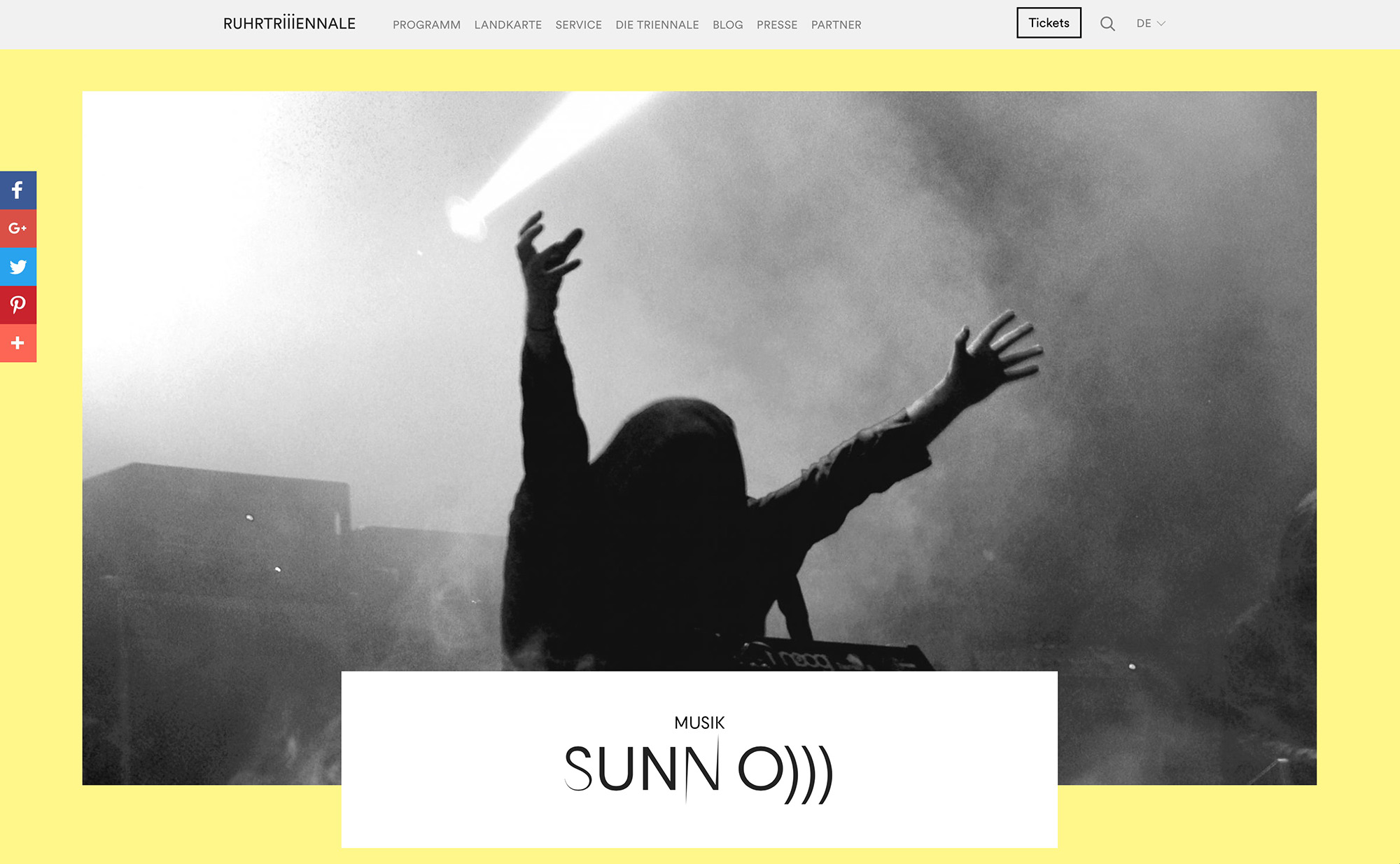 SUNN O))) @ Ruhrtriennale / Turbinenhalle at Jahrhunderthalle