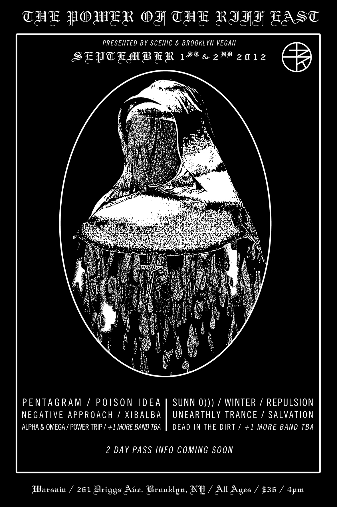 SUNN O))) @ Power Of The Riff Festival (East) @ Warsaw