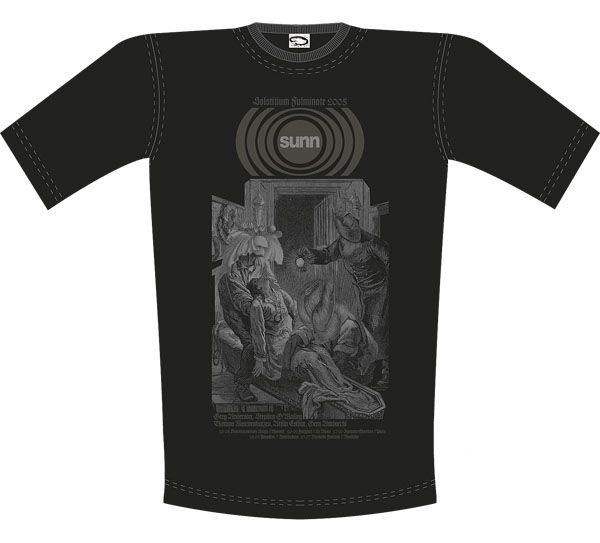 SUNN tour shirt design