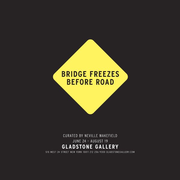 BRIDGE FREEZES BEFORE ROAD