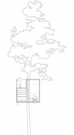 Arch Daily Tree hotel / Tham & Videgård Hansson Arkitekter
