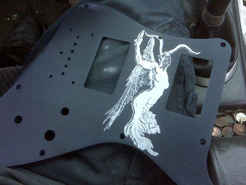 Pickguard for the all black Electrical