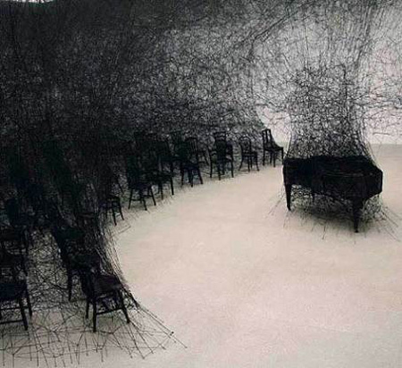 Chiharu Shiota @ La Maison Rouge & MOMA FOMA
