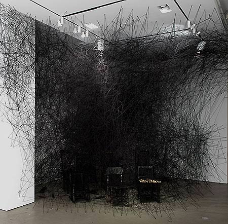 Chiharu Shiota @ La Maison Rouge & MOMA FOMA