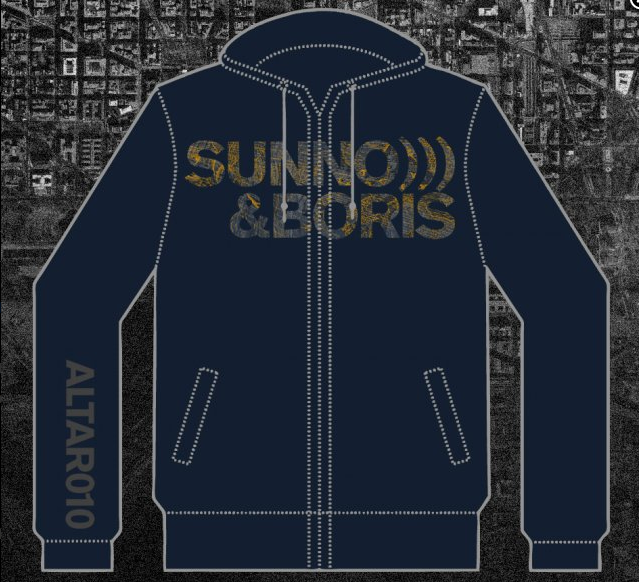 ALTAR HOODIE NOW AVAILABLE ON NAVY BLUE from DAYAFTERPRINTS