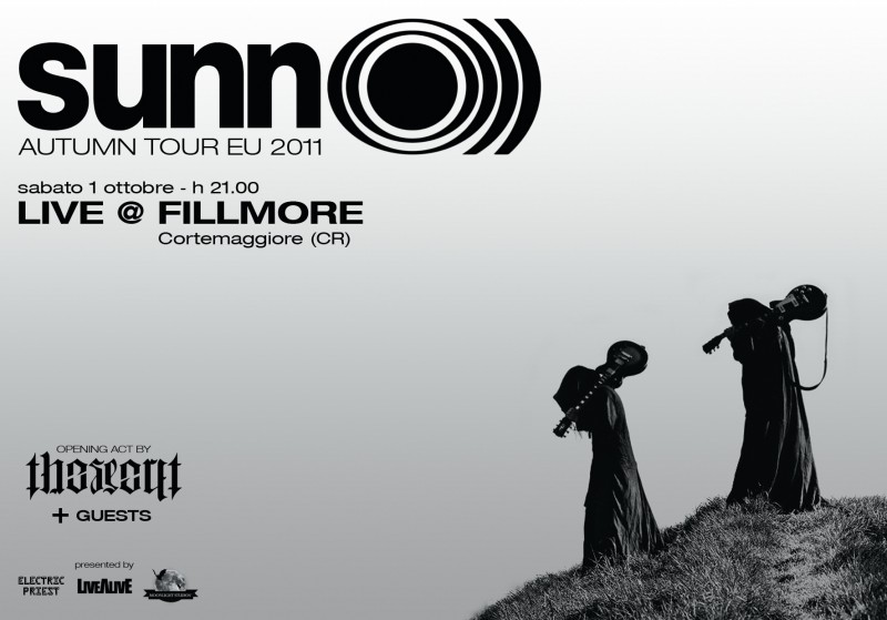 SUNN O))) Bologna 1st October venue change