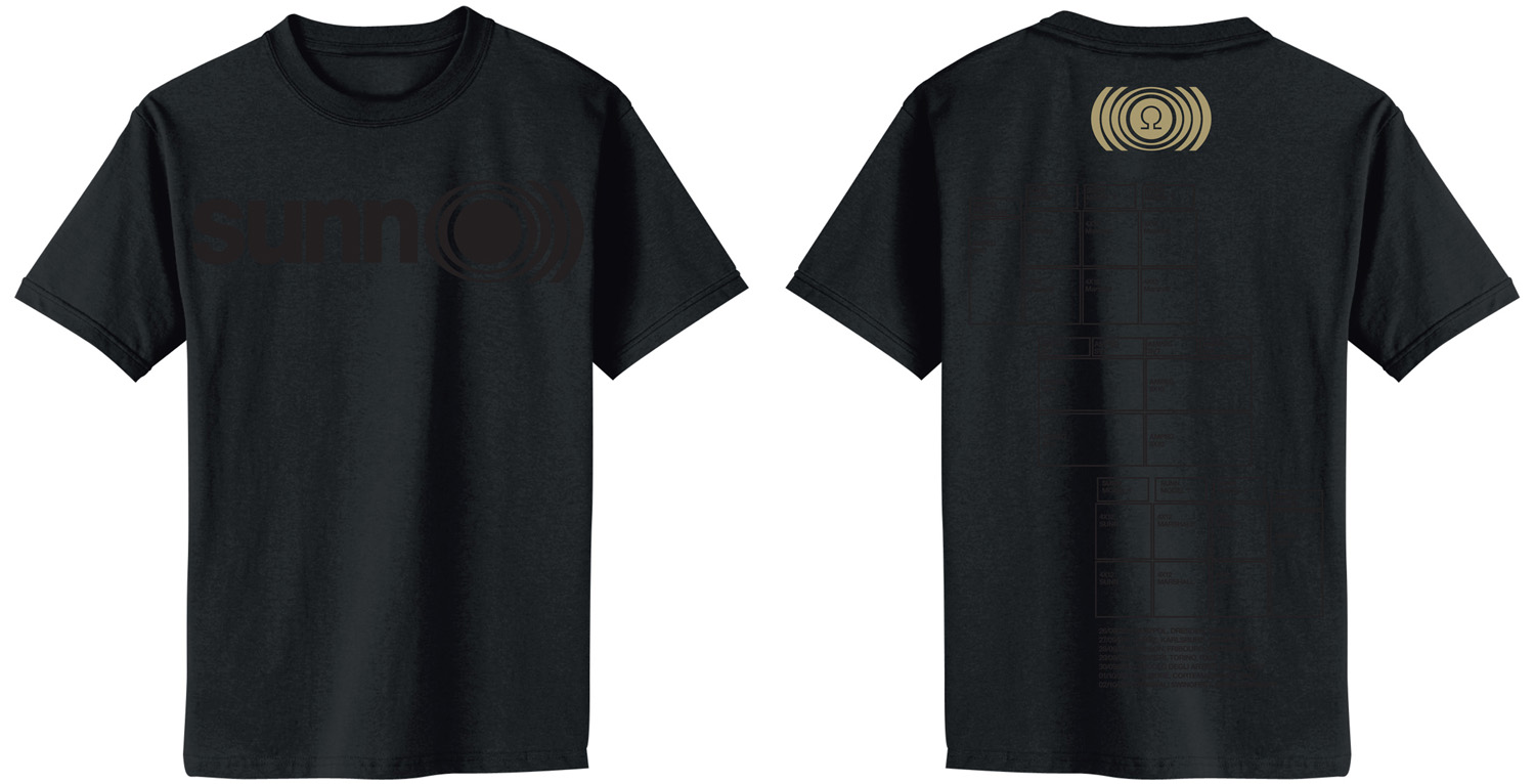 SUNN O))) 0911-1011 EU tour merchandise preview