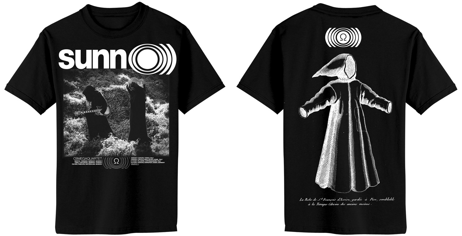 SUNN O))) 0911-1011 EU tour merchandise preview