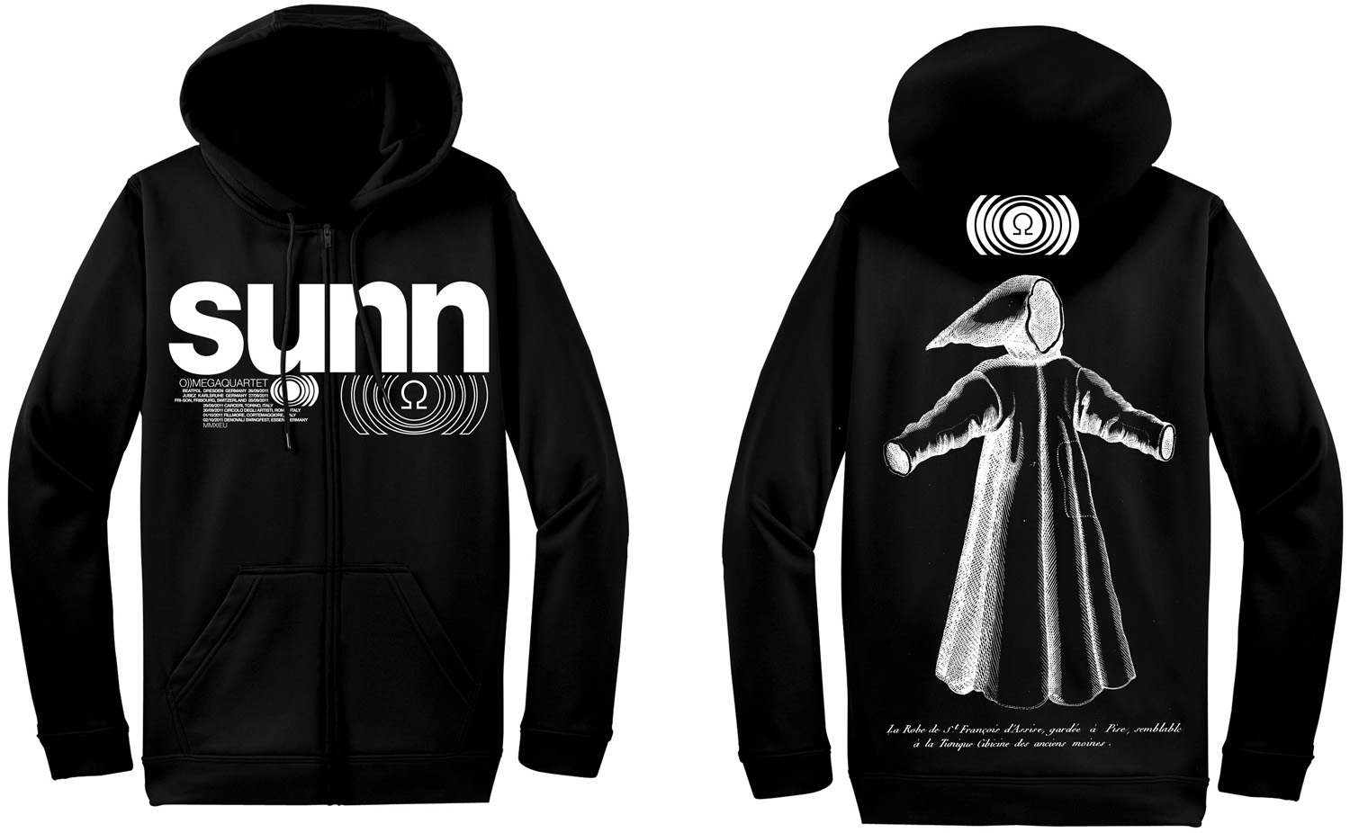 SUNN O))) 0911-1011 EU tour merchandise preview