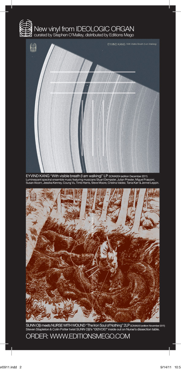 IDEOLOGIC ORGAN 2011 releases flyer