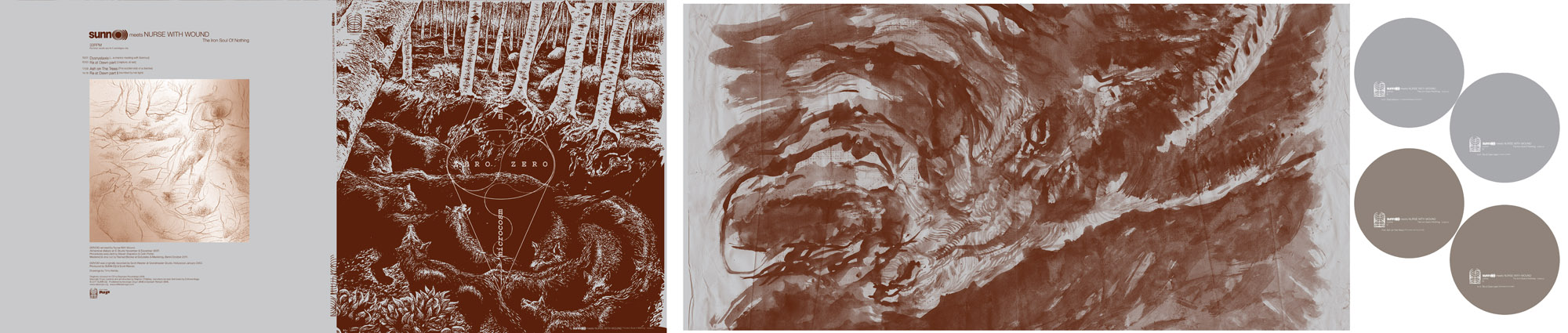 SUNN O))) meets NURSE WITH WOUND 2LP released!