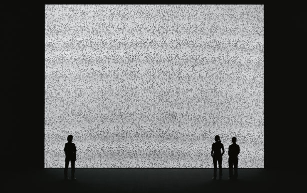Ryoji Ikeda at Hamburger Bahnhof