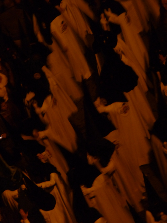 Semana Santa processions Seville 2012 evidence