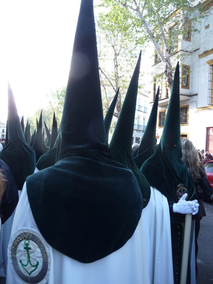 Semana Santa processions Seville 2012 evidence