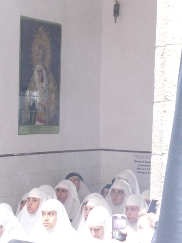 Semana Santa processions Seville 2012 evidence