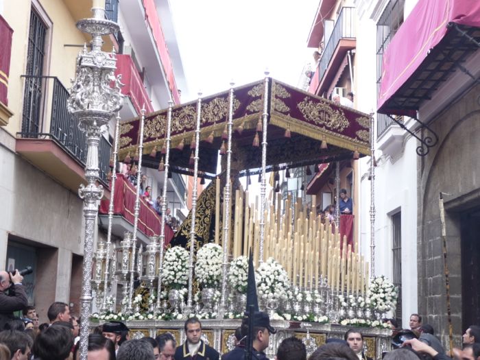 Semana Santa processions Seville 2012 evidence
