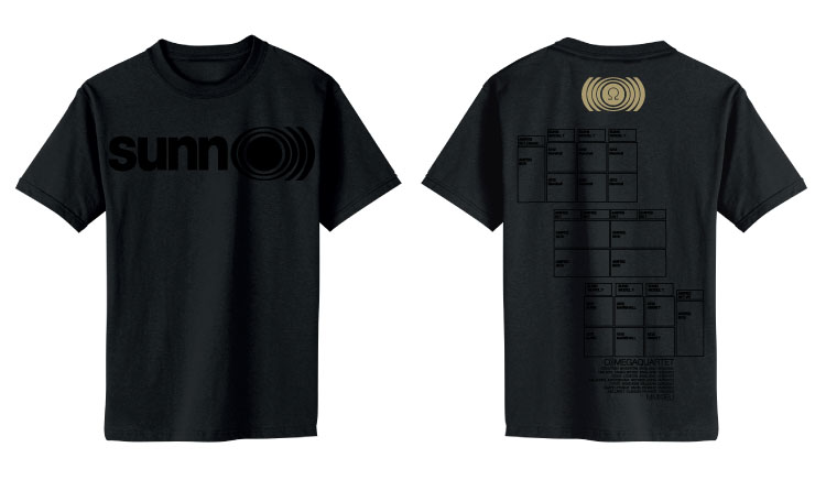 SUNN O))) June 2012 tour merchandise