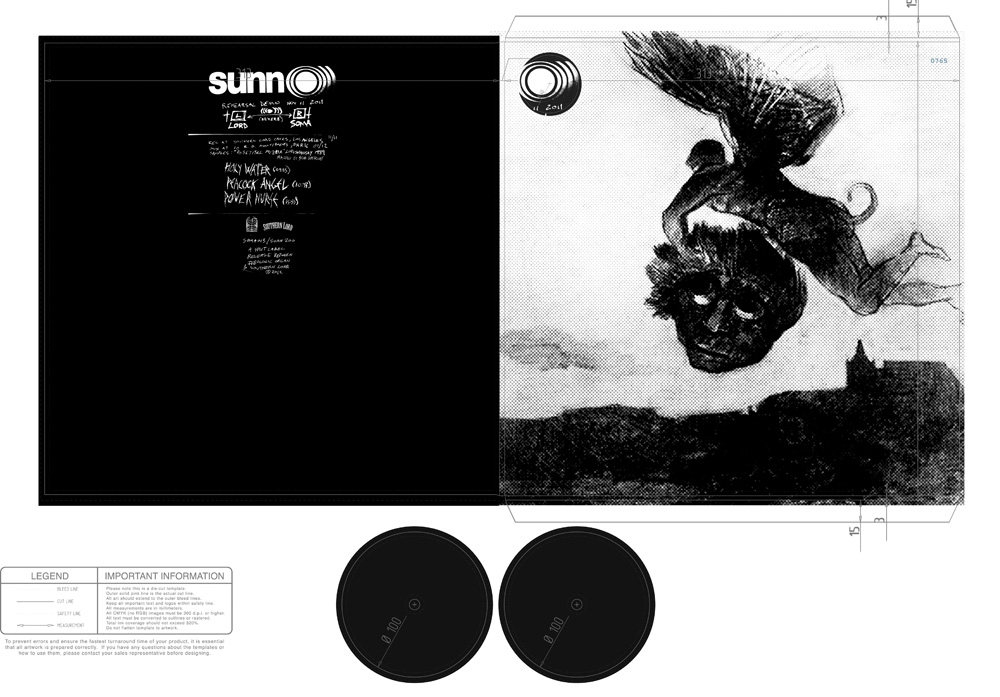 SUNN O))) June 2012 tour merchandise