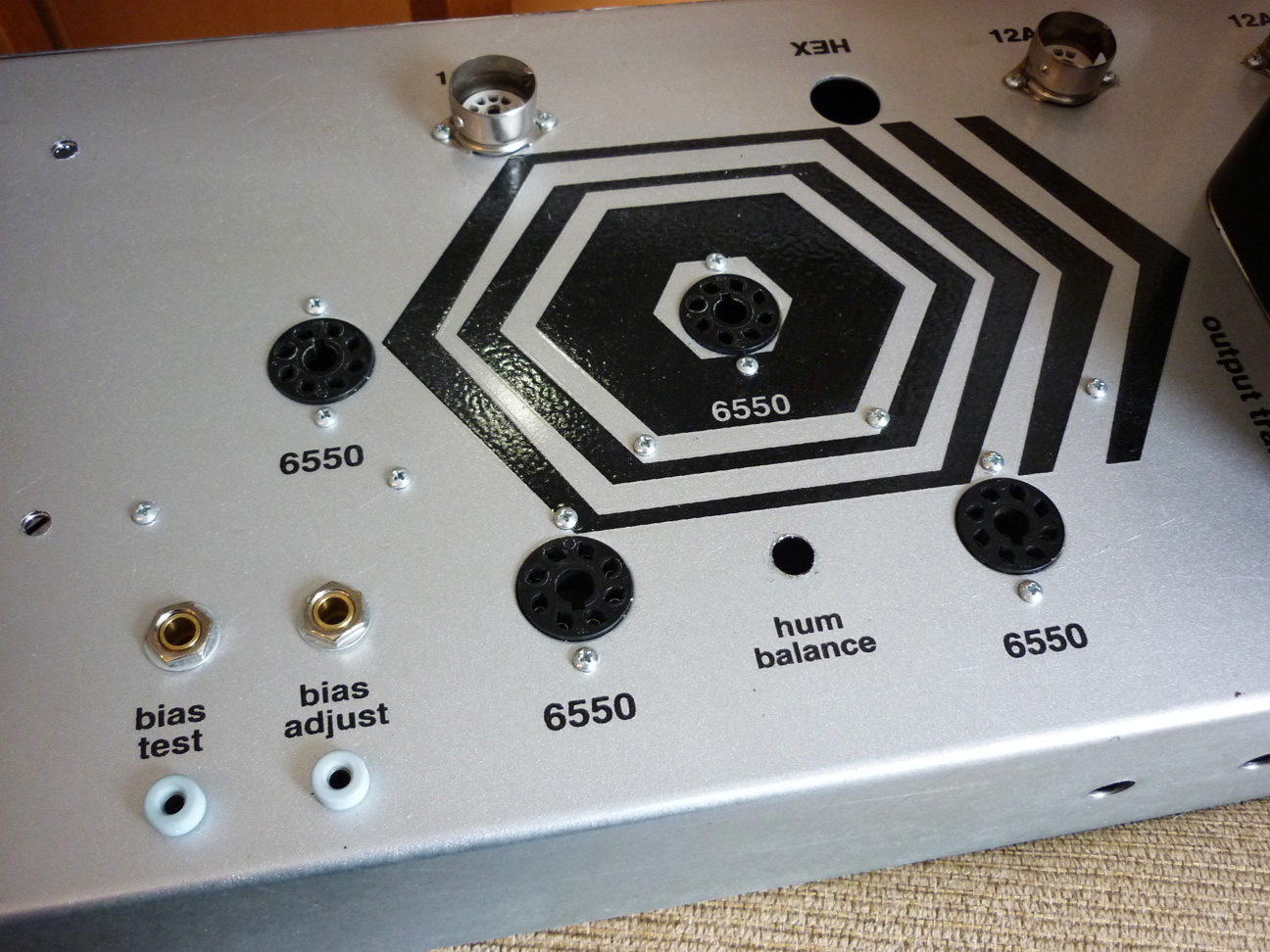 HEX MODEL X in progress photos