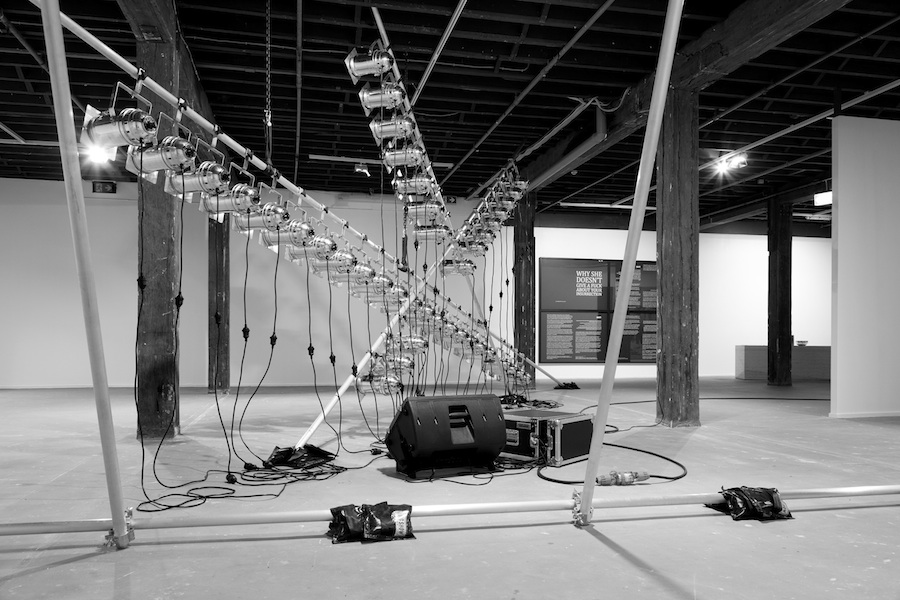 Marco Fusinato "The Color of the Sky Has Melted" at ARTSPACE, Sydney 1 November - 9 December 2012