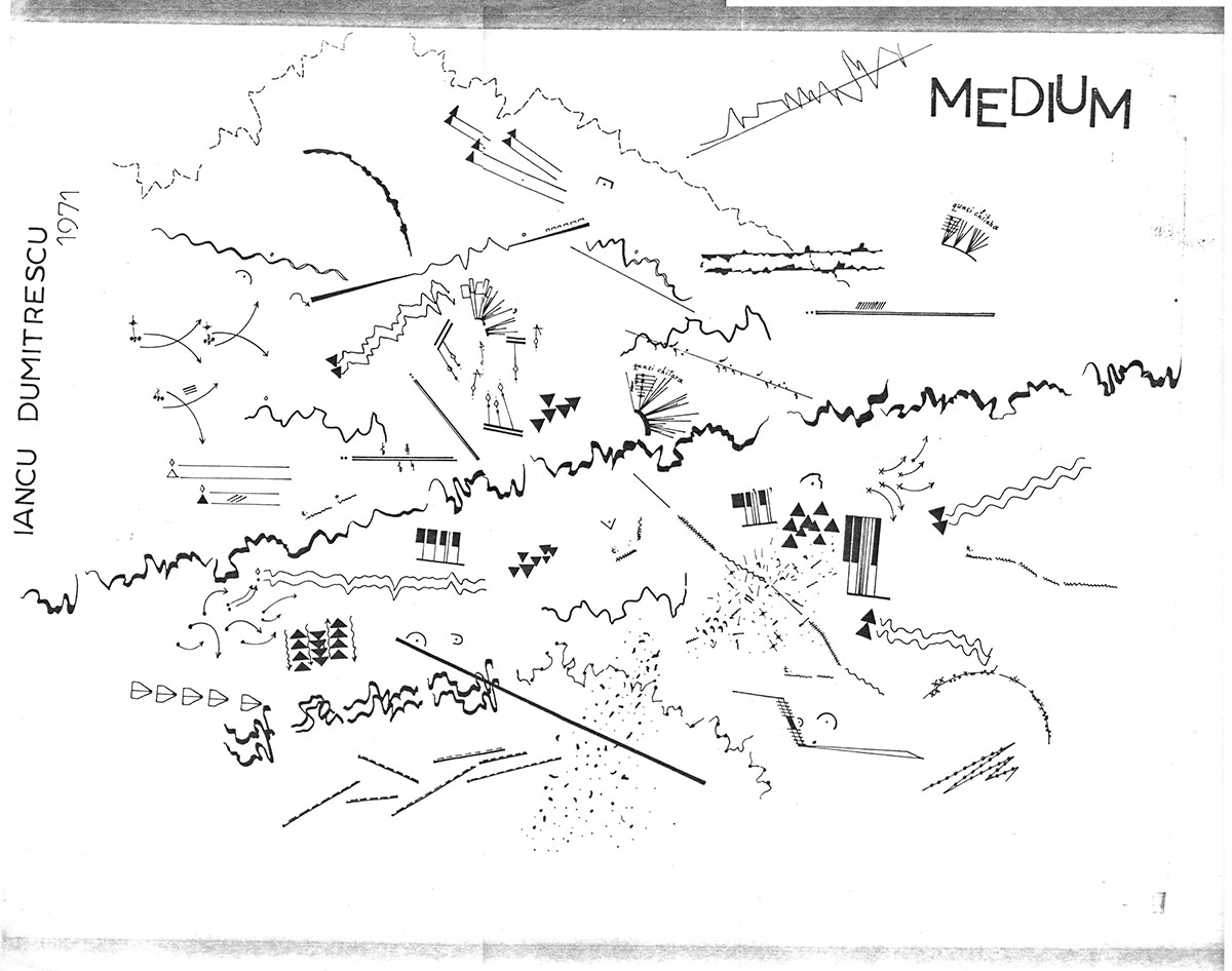 Iancu Dumitrescu "Medium" 1971 score