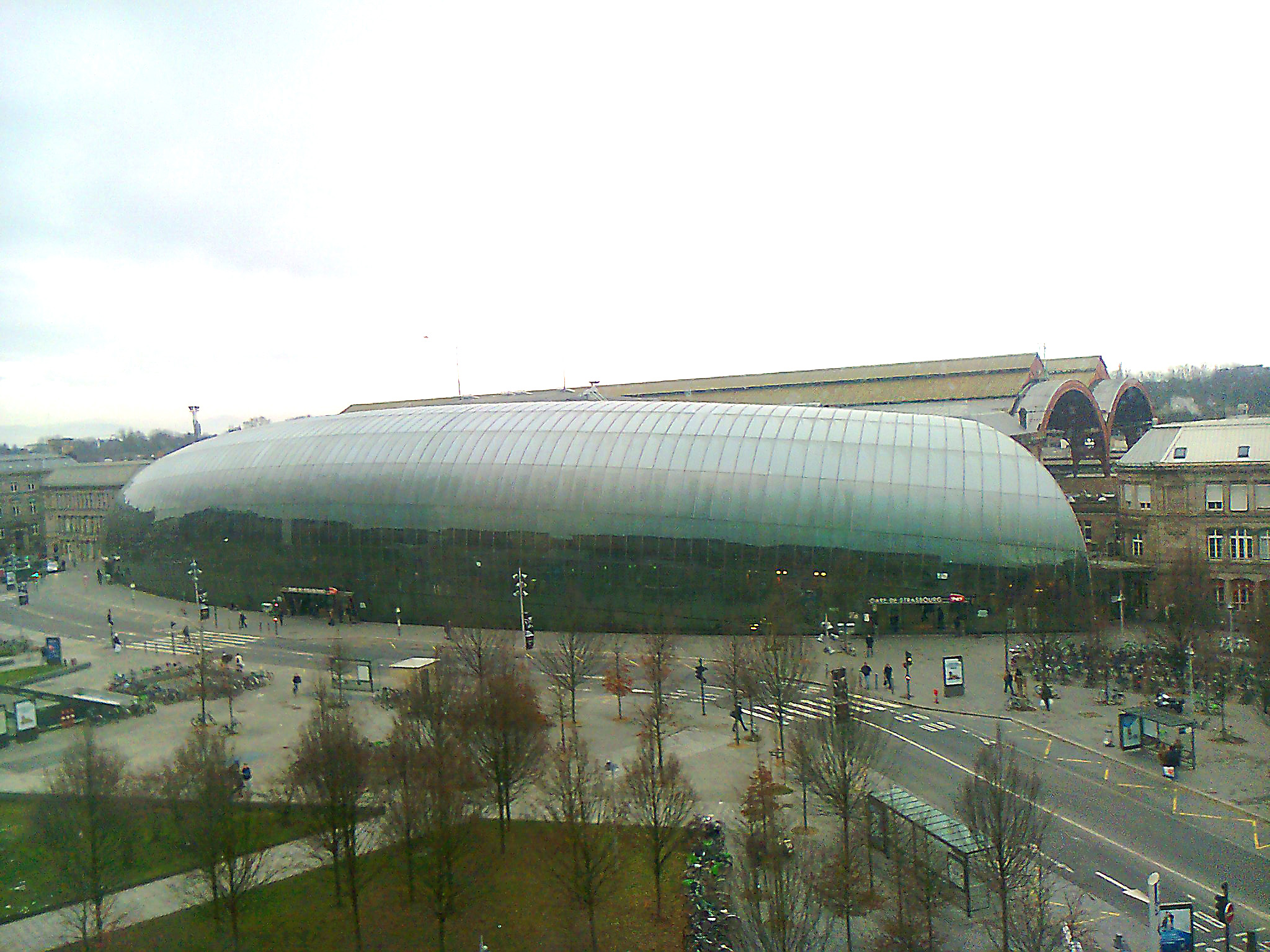SNCF Glass Gare-Zeppelin of Strasbourg