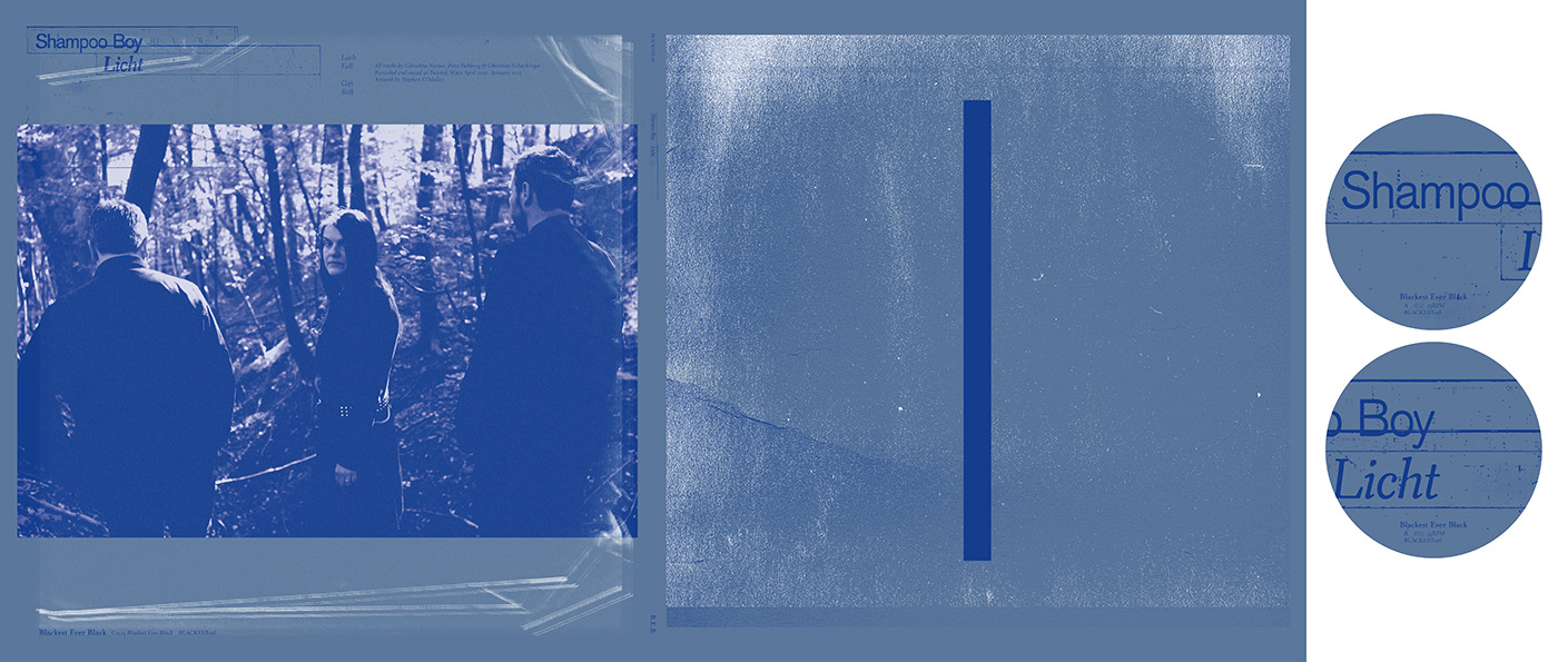 BLACKEST016 Shampoo Boy "Licht" LP design