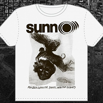 SUNN O))) February 2013 tour shirt remainders now on sale at DAYAFTERPRINTS