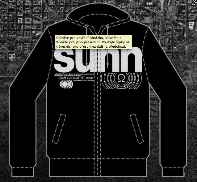 SUNN O))) February 2013 tour shirt remainders now on sale at DAYAFTERPRINTS