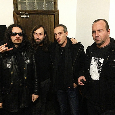 GRAVETEMPLE "Cosmic Urn" Orgone Studio London recording session shots