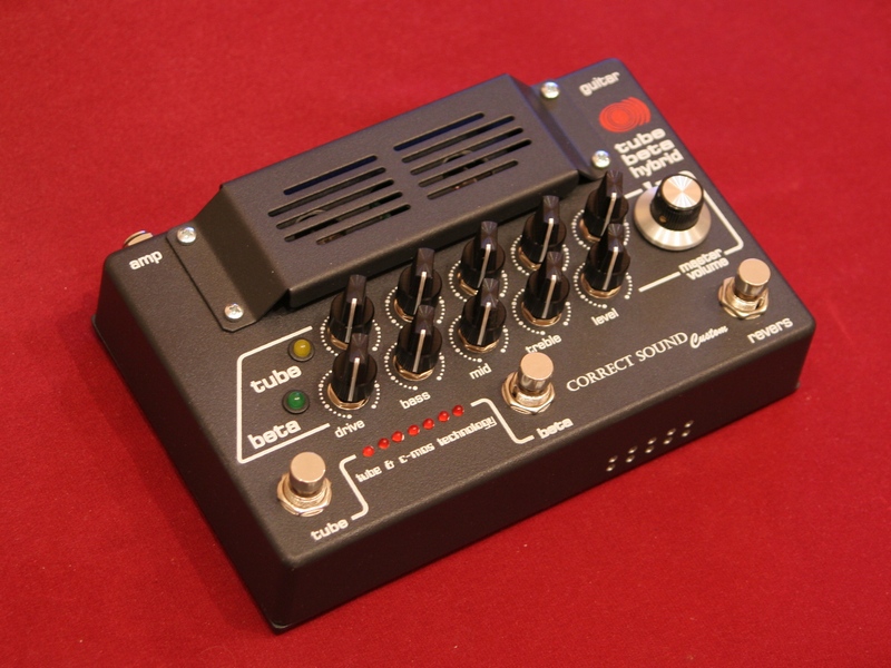 Correct Sound Tube Beta Hybrid custom guitar preamplifier unit