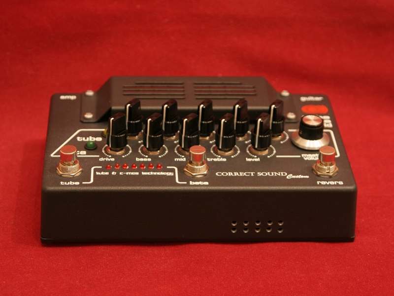 Correct Sound Tube Beta Hybrid custom guitar preamplifier unit