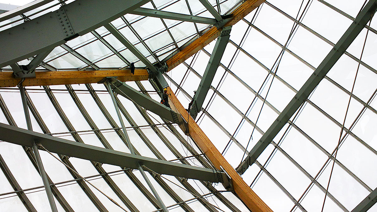 Visit to Frank Gehry Louis Vuitton Foundation for Creation Bois de Boulogne