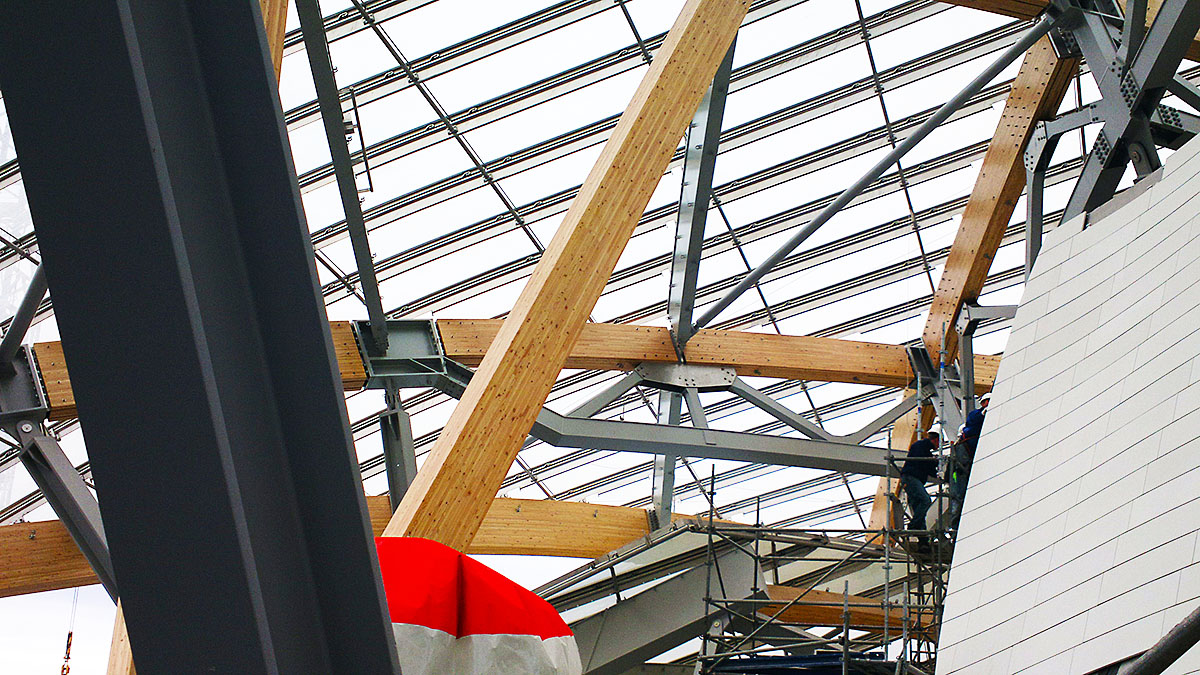 Visit to Frank Gehry Louis Vuitton Foundation for Creation Bois de Boulogne