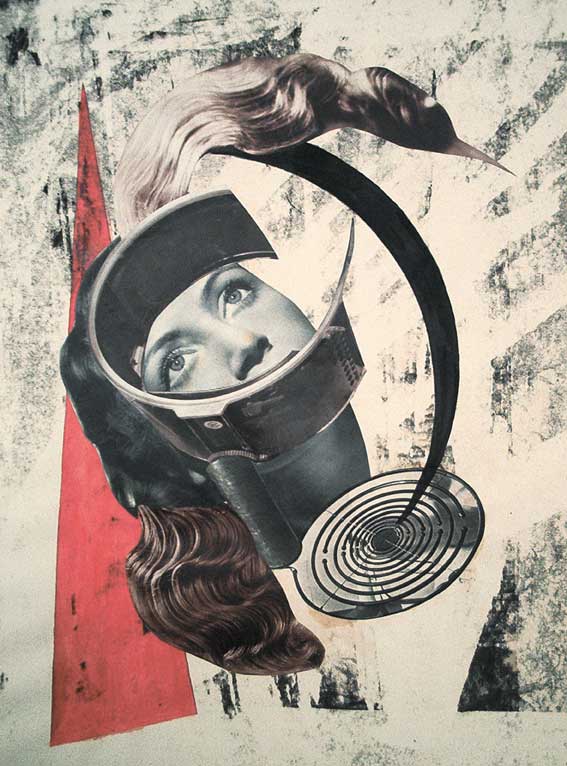 Karl Waldmann collages