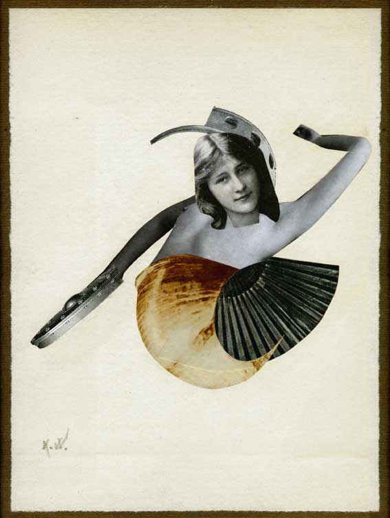 Karl Waldmann collages