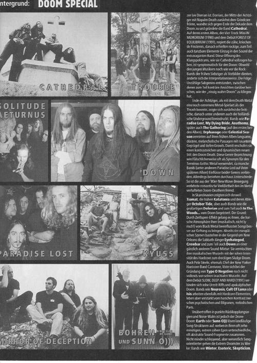 BOHREN UND DER CLUB OF GORE