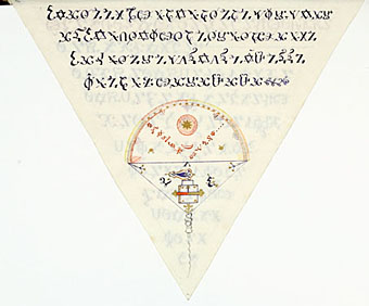 A triangular book about alchemy