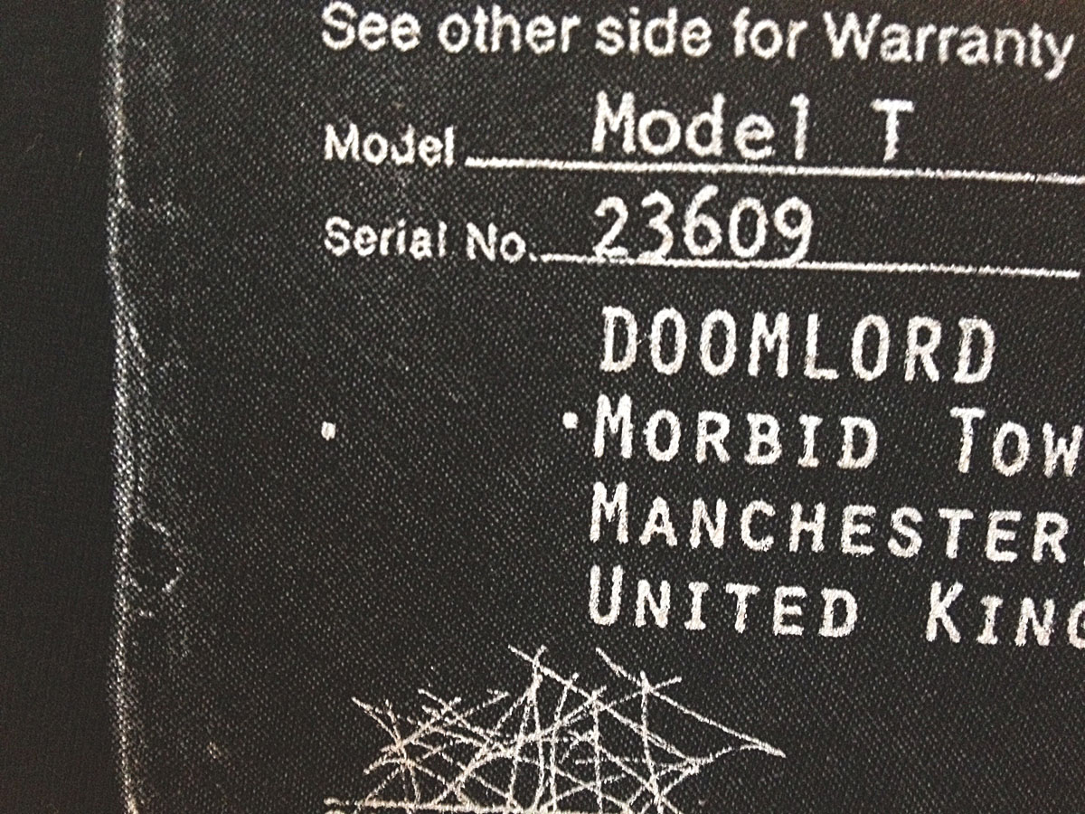 SUNN O))) Tasmania DARK MOFO Merchandise