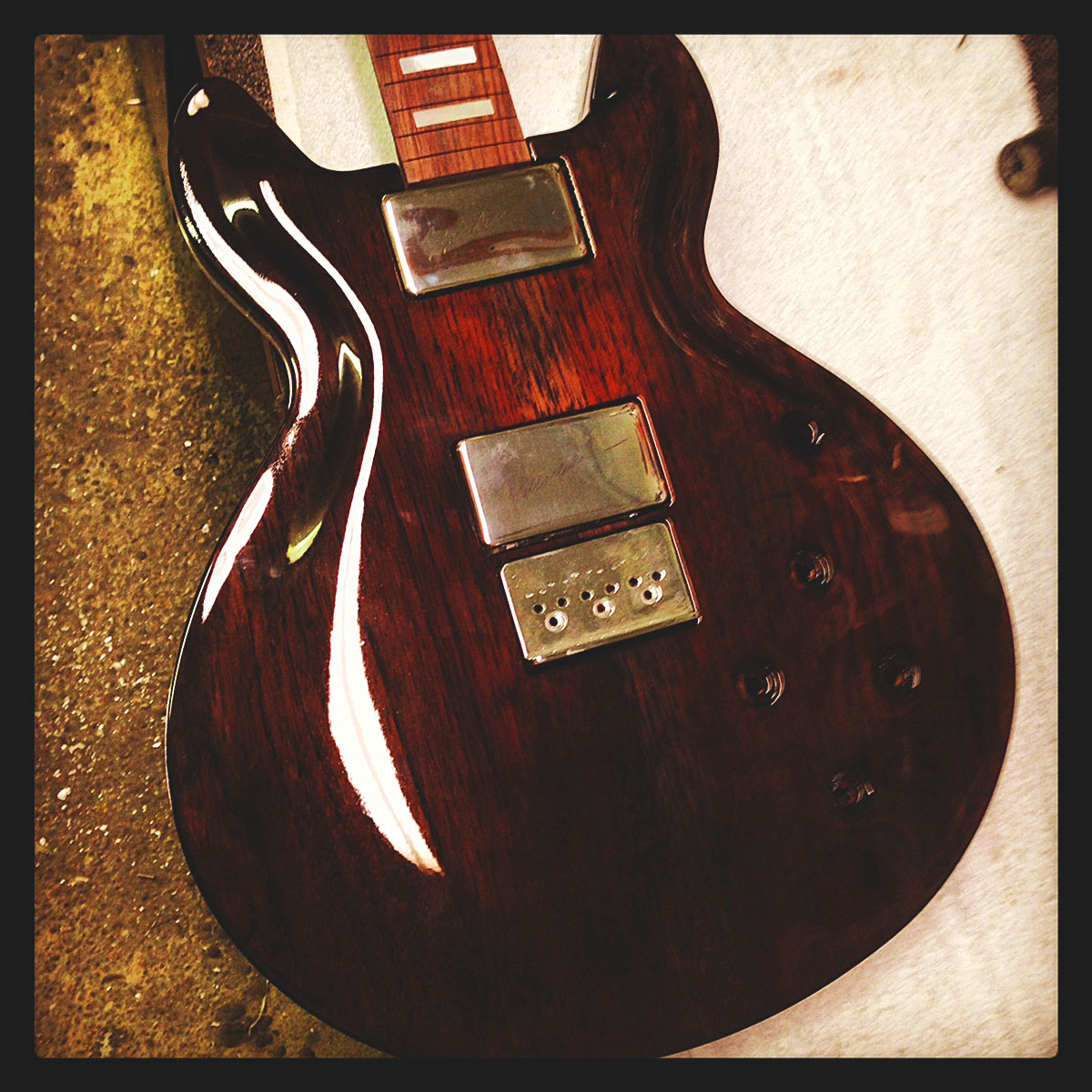 @TBeanDesigns Reissue 1997 TB1000A #7 nearly finished... check out this beauty