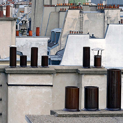 Abstract Parisian Rooftops Photographed by Michael Wolf
