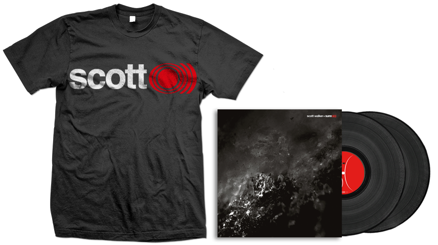Scott Walker + SUNN O))) "Soused 2xLP & ltd tshirt available directly from SUNN O)))