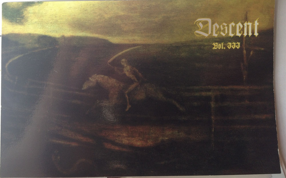 DESCENT MAGAZINE VOL III Spring 1996 flyer