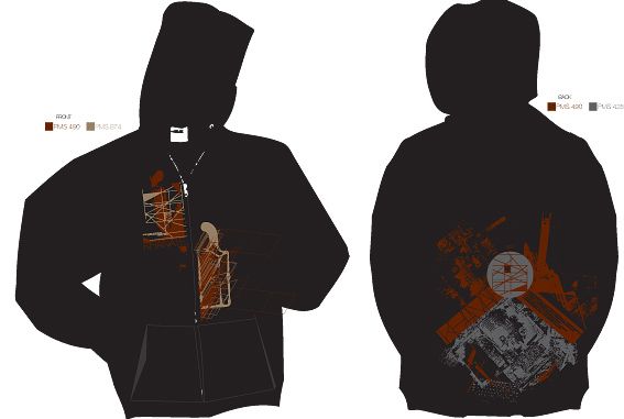 KHANATE tour merchandise