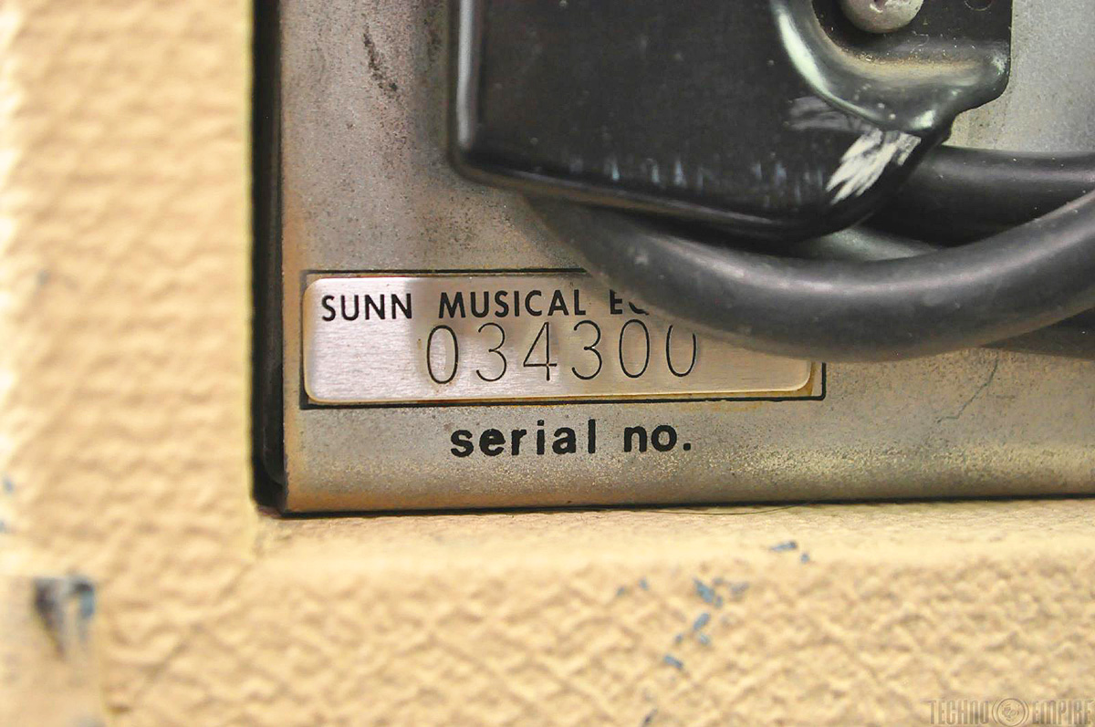 EDDIE VAN HALEN’s SUNN O))) Model T SN: 34300 for sale on eBay