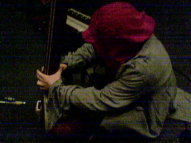 SAVAGE PENCIL enrobed, tambura performance at SUNN O))) 2004 Peel Session