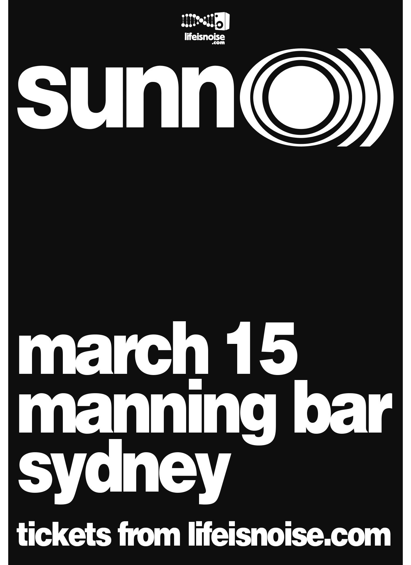SUNN O))) Australia tour 2016